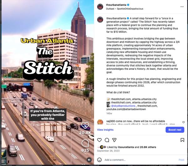The Stitch on Urban Atlanta