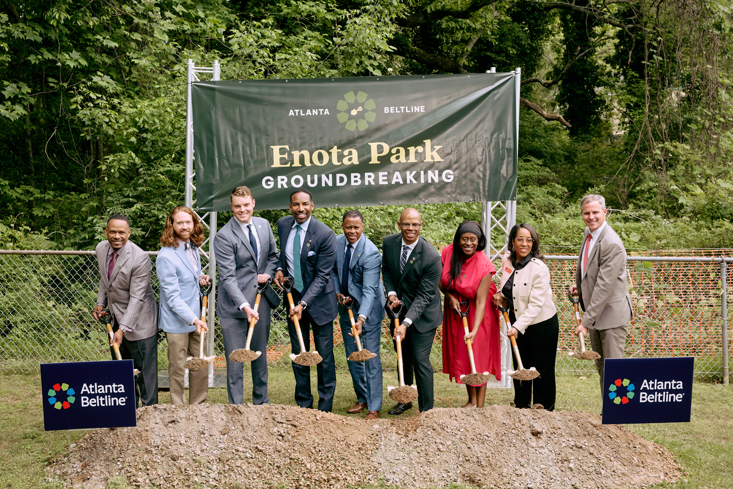 Enota Park Groundbreaking Westside