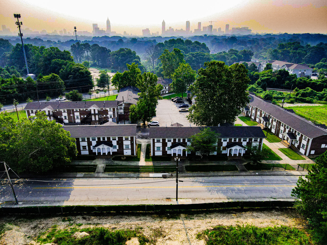 Existing buildings and surrounding land shown on the Beltline’s 350 Chappell Road project page.