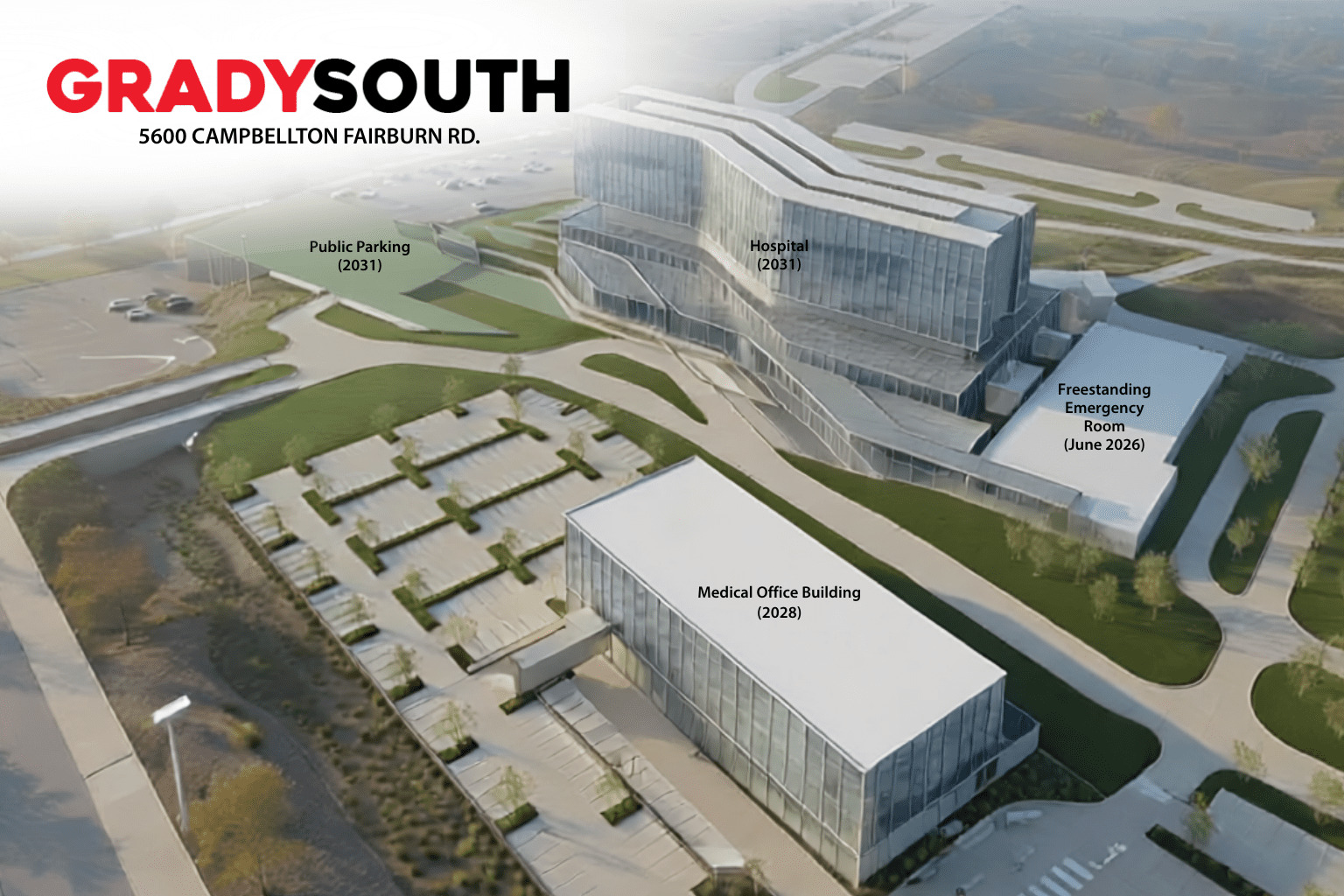 Grady South Render